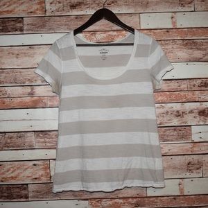 Old Navy | striped scoop neck top